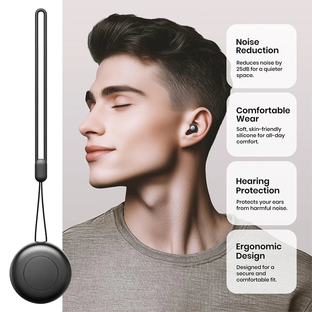 Silicone earplugs for sleeping