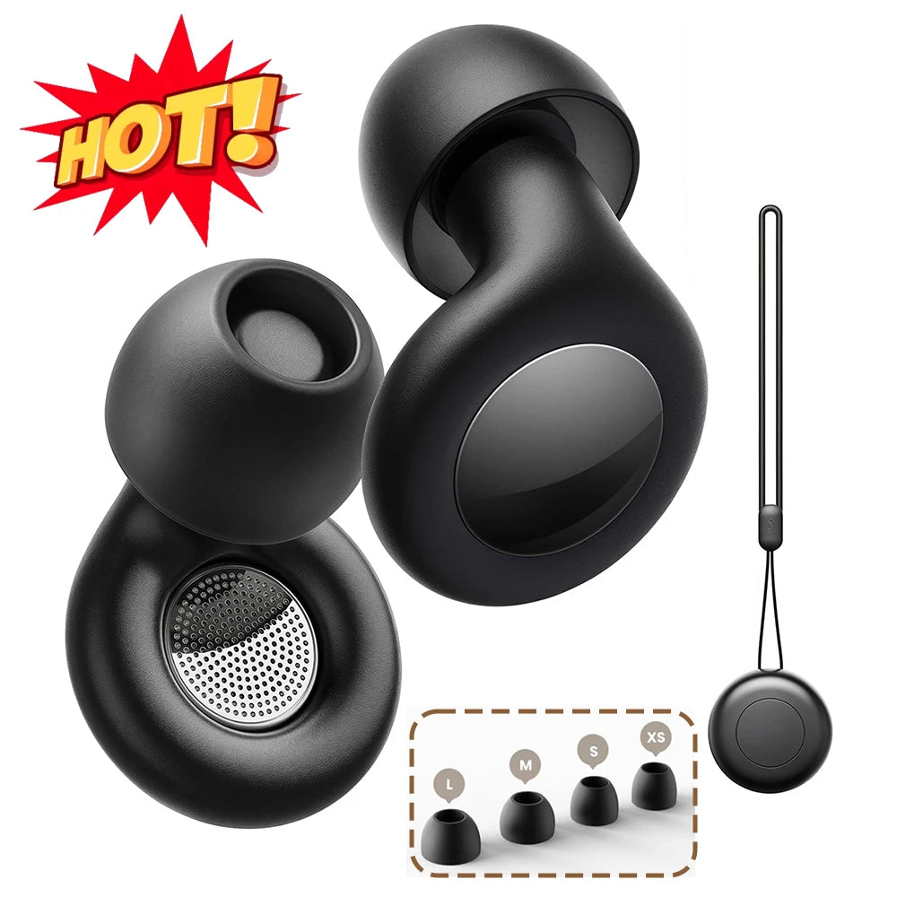 Silicone earplugs for sleeping